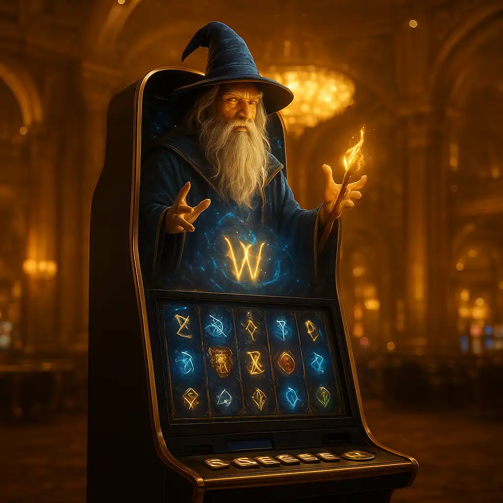 Rise of Merlin slot game screenshot